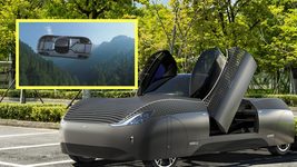 В США выходец из Украины представил летающий автомобиль, продажи которого стартуют в 2025 году