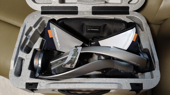 "Robots have arrived at Ukrposhta." National postal workers began a test drive of Hypershell exoskeletons