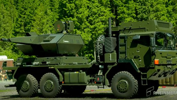 Німецький Rheinmetall побудує ППО Skynex для України