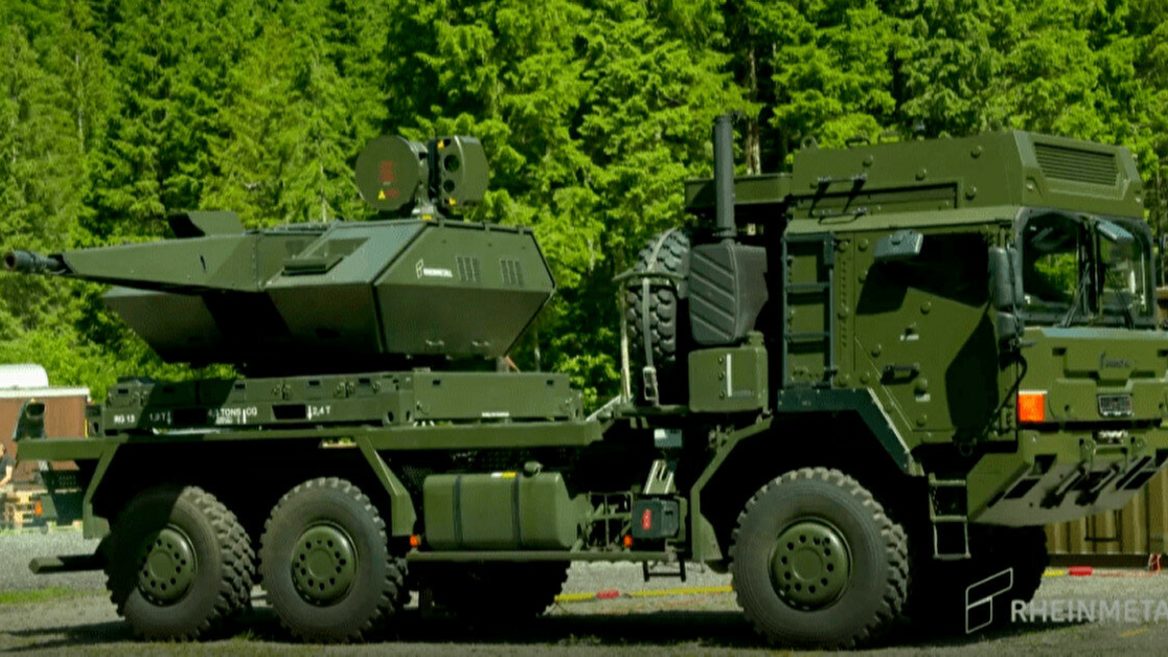 Немецкий Rheinmetall построит ПВО Skynex для Украины