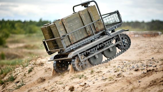 Робот-логіст «Воля-Е» врятував уже сотню поранених українських військових