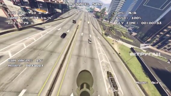 UPD. Українські розробники додали в GTA V симулятор для FPV-дронів і планують створити окремий онлайн-сервер