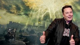 Из-за стресса после приобретения Twitter Маск всю ночь играл в Elden Ring — Граймз