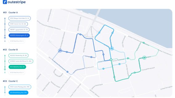 Nova Digital introduced RouteStripe, a product to improve the efficiency of address delivery. How it works