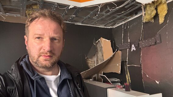 "While you are reading the news, it is one thing, but when you see the consequences from a distance of several meters, it is completely different." The office of the telecom and IoT equipment distributor Megatech in Obolon was hit by the Russian Federation