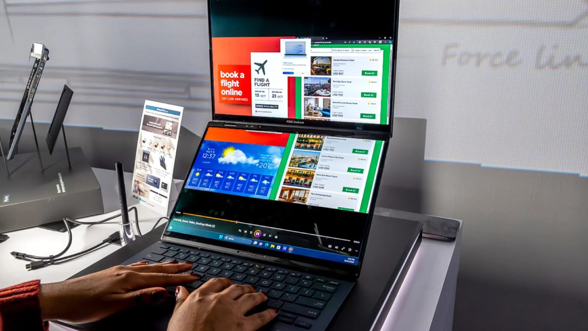 ASUS представила в Украине ноутбук Zenbook DUO с двумя экранами и ценой около 110 000 грн