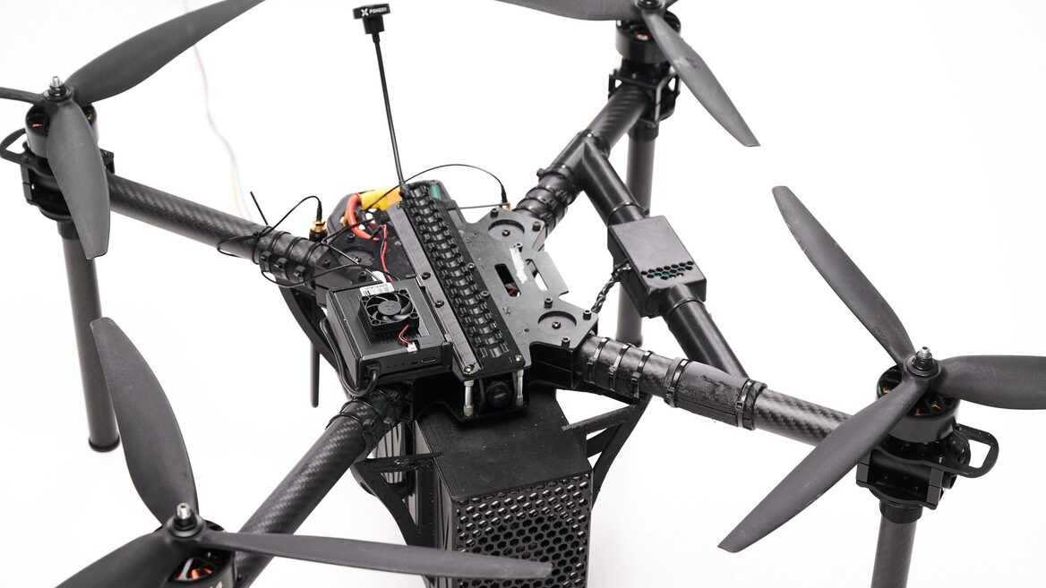 Ukrainian developers have introduced the "Recruit" drone-repeater, which should work in conjunction with the NRC during wind, fog and rain