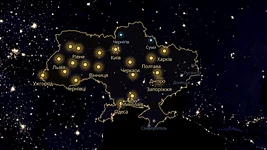 Український розробник створив інтерактивну мапу відключень світла для 10 міст