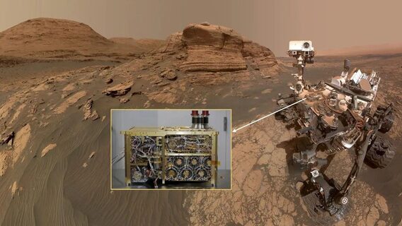 Марсохід Curiosity вперше виявив на Марсі органічні сполуки подібні до ДНК
