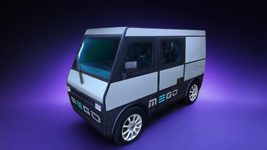 Ukrainian electric van MEGO: futuristic design, dimensions smaller than Smart