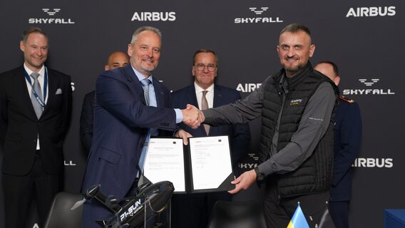 SkyFall та Airbus інтегрують українські перехоплювачі P1-SUN в комплекс управління Air C2
