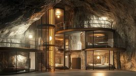 A bunker is being built near Washington that combines the latest technology and luxury: what a $300 million vault for the rich looks like