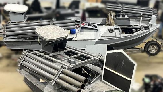 Морські дрони Sea Baby вже оснащені РСЗВ «Град». Їх  випробували проти ворога: фото
