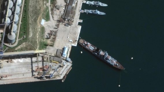 ШІ знаходить та ідентифікує замасковані російські кораблі. Не допомагає навіть новий камуфляж