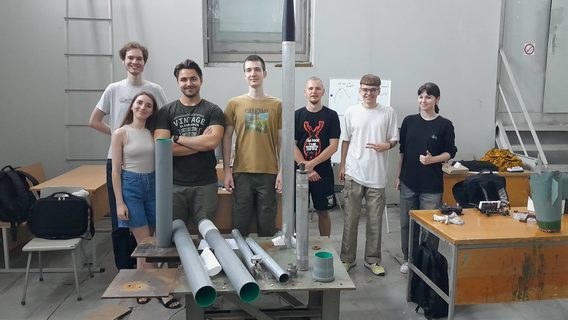 Бюро студентського ракетобудування NAURocket отримало приміщення в НАУ і вже набирає студентів на безоплатній основі. Ось, як можна долучитись