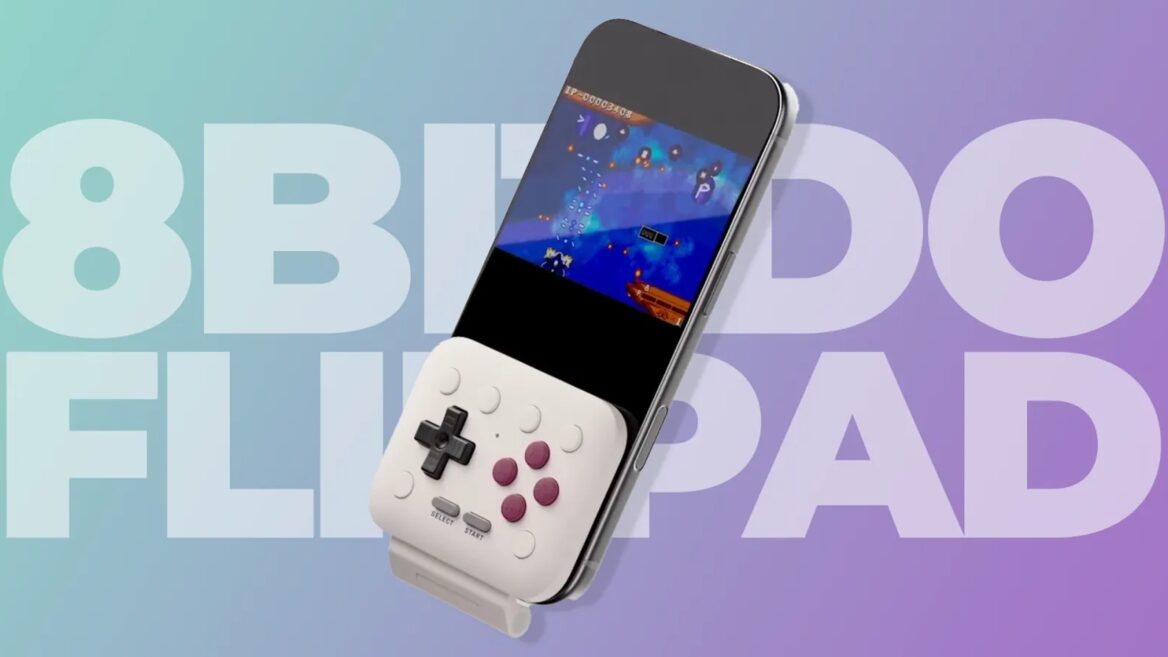 Компанія 8BitDo представила геймпад FlipPad, який перетворює смартфон у ретро-консоль