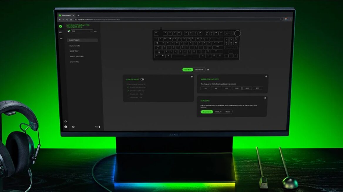 Razer випустила бета-версію веб-Synapse для швидких налаштувань девайсів без інсталяції
