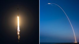 Falcon 9 американской компании SpaceX за четыре часа вывела ракеты SES-18 и SES-19 на орбиту