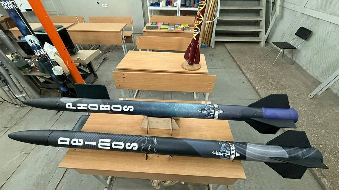 Студенти КАІ запустили дві аматорські ракети «Фобос» і «Деймос». З якою метою