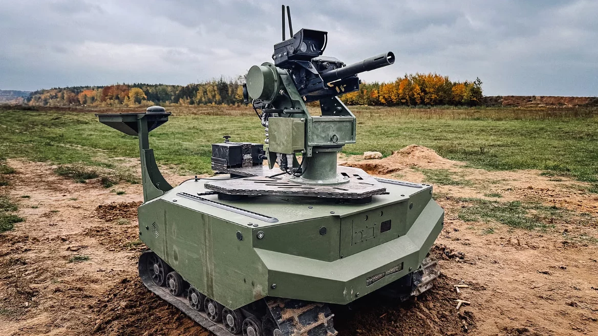 ARX Robotics та ROBONEERS інтегрували бойовий модуль «Шабля» в роботизовану платформу GEREON