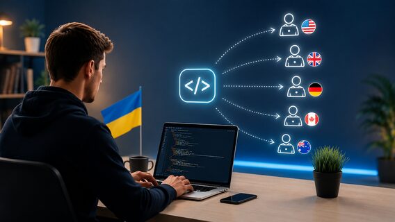 Ukrainian IT exports are growing and stabilizing at $570 million per month