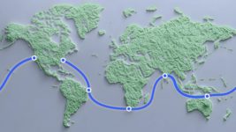 Meta plans to lay the world's longest submarine cable around the Earth at a depth of 7 km. 50,000 km will connect the USA, India, South Africa, Brazil