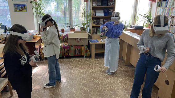 В школах Украины тестируют пилотный проект с обучением с помощью VR и AR
