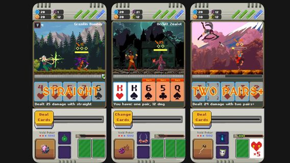 Ukrainian developer launches mobile retro game Void Poker 1992 with combat mechanics based on poker combinations