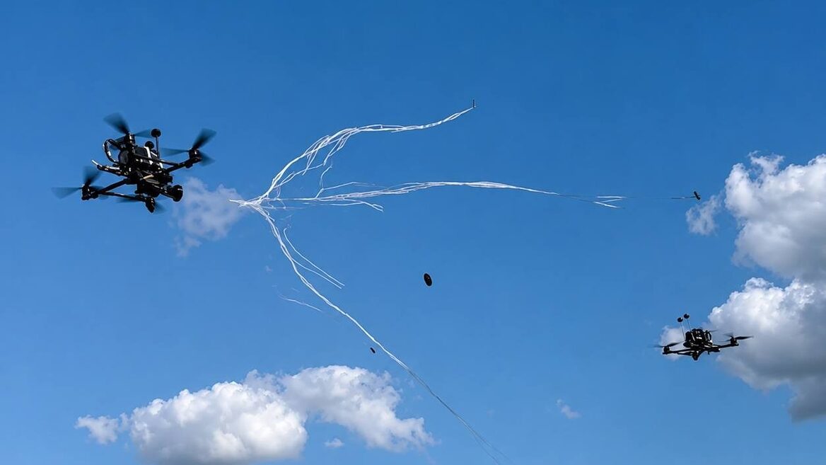 WINFLY has released Spider, a modification of the Hunter interceptor with a net launcher. What can the new bird do?