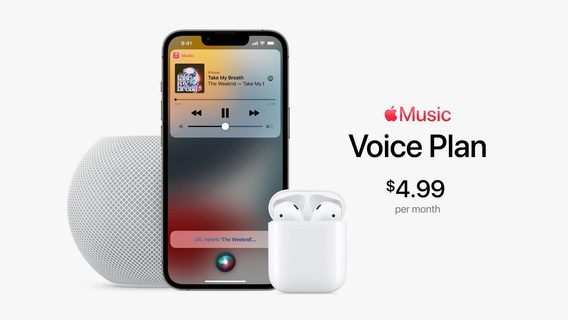 Apple більше не пропонує найдешевший тариф Apple Music за $4,99