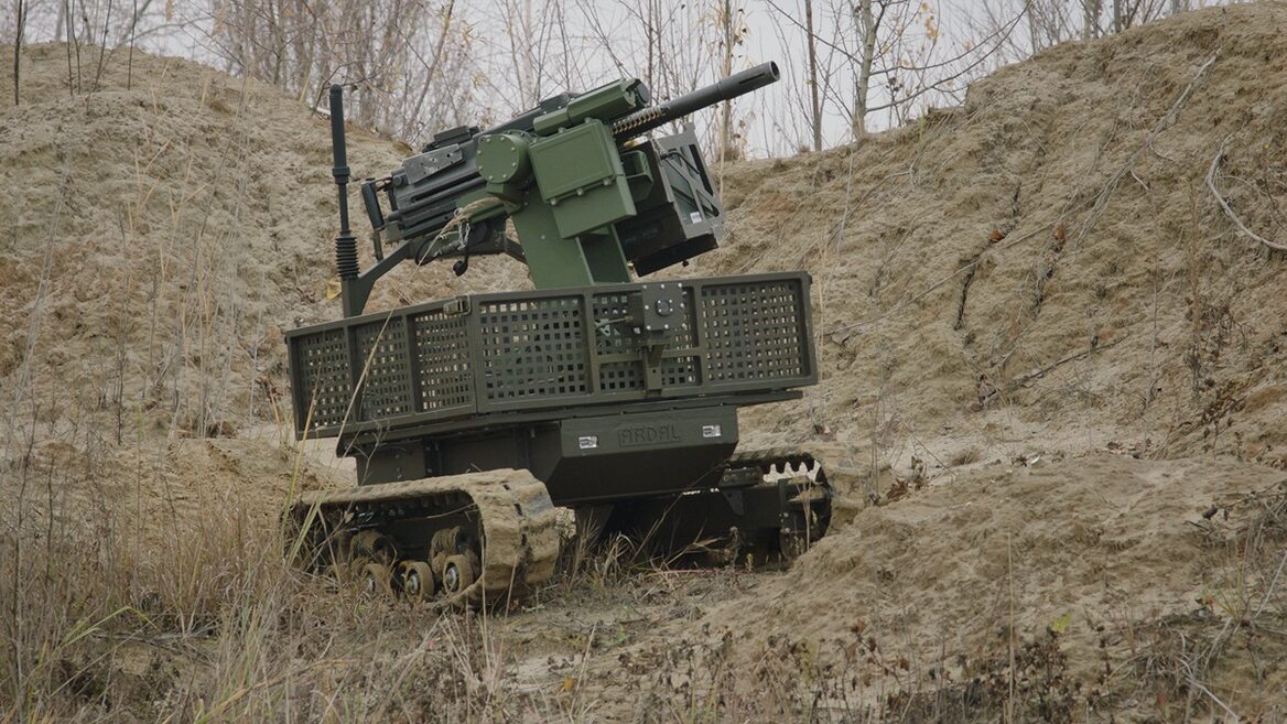 Frontline Robotics і BUREVII об’єднали турель «Буря» та НРК ARDAL у бойовий наземний комплекс
