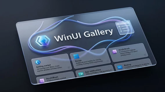 Microsoft змінює підхід до розробки застосунків для Windows 11: вийшло оновлення WinUI Gallery 3.0