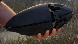 Startup XDOWN has created a drone that looks like an American football. It works on the principle of 