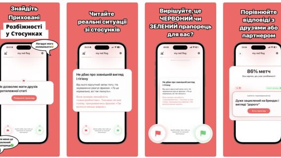 Ukrainians have released a game for couples that allows you to check the compatibility of partners in a relationship. How My Red Flag works