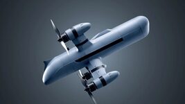 Ukrainian defense-tech startup OSIRIS AI showed off new interceptor drone OSIRIS UEB-1