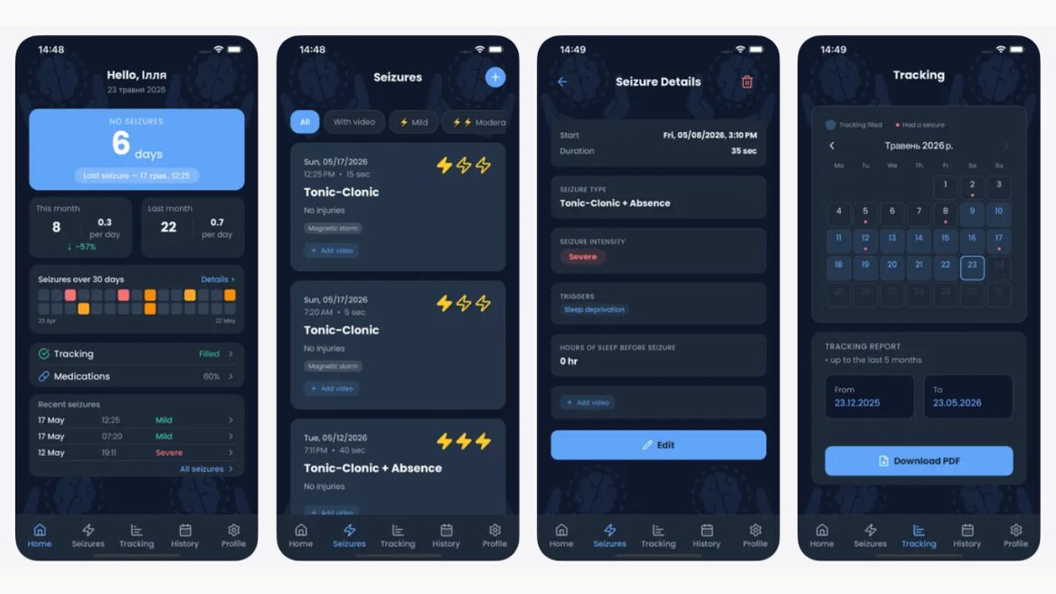 Ukrainian created an epilepsy tracker for his son that reduced the number of seizures by a third: now it is available for free on the App Store