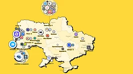 Українські айтівці запустили «АпМап» — мапу українських застосунків і цифрових продуктів