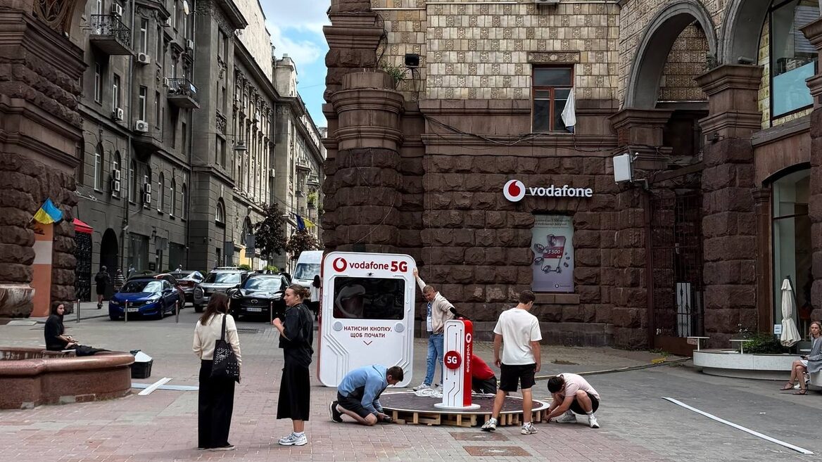 Понад 400 000 киян випробували 5G від Vodafone за перший тиждень. В якому районі найбільший трафік