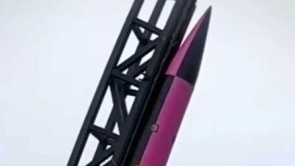 Fire Point показала запуск ракети FP-7.X для «протибалістичного щита» проєкту FREYJA