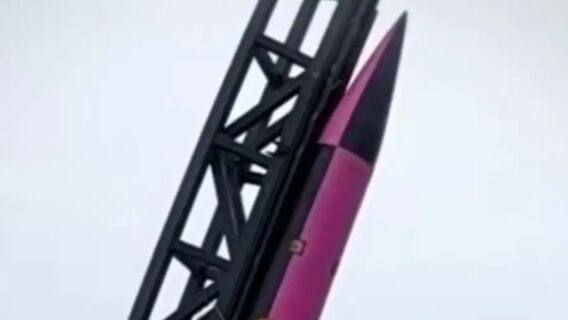 FirePoint showed the launch of the FP-7.X missile for the FREYJA project's "anti-ballistic shield"