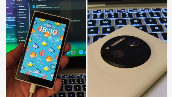 Техноентузіаст перетворив Nokia Lumia 1020 на iPhone SE,  зберігши практично всі внутрішні компоненти айфона 