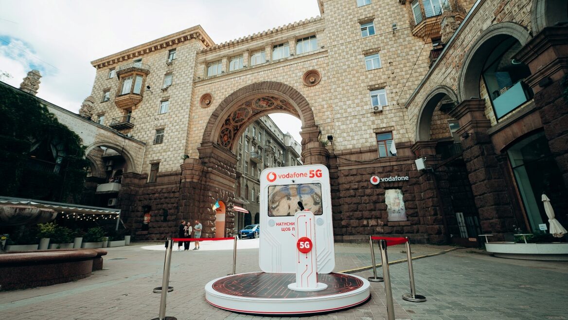 За перший місяць тестування 5G у Києві його випробували 635 000 абонентів Vodafone