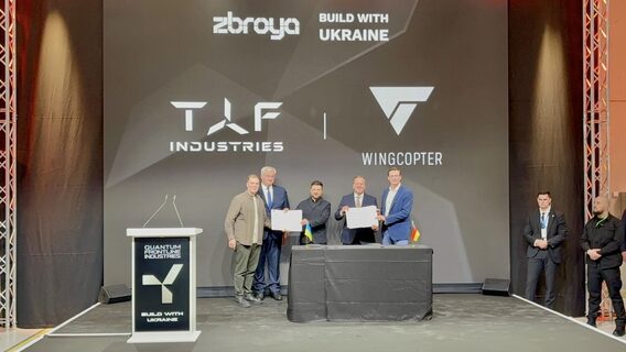 TAF Industries and Wingcopter to launch joint production of reconnaissance drones in Germany