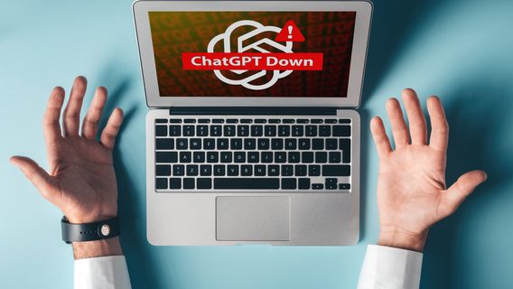 В роботі ChatGPT стався збій — частина користувачів не може залогінитися в застосунок, інші повідомляють про повільну відповіді й «галюцинації» в чатбота