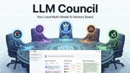 Andrey Karpaty has made LLM Council publicly available — a web application where several AIs argue with each other and choose the best answer.