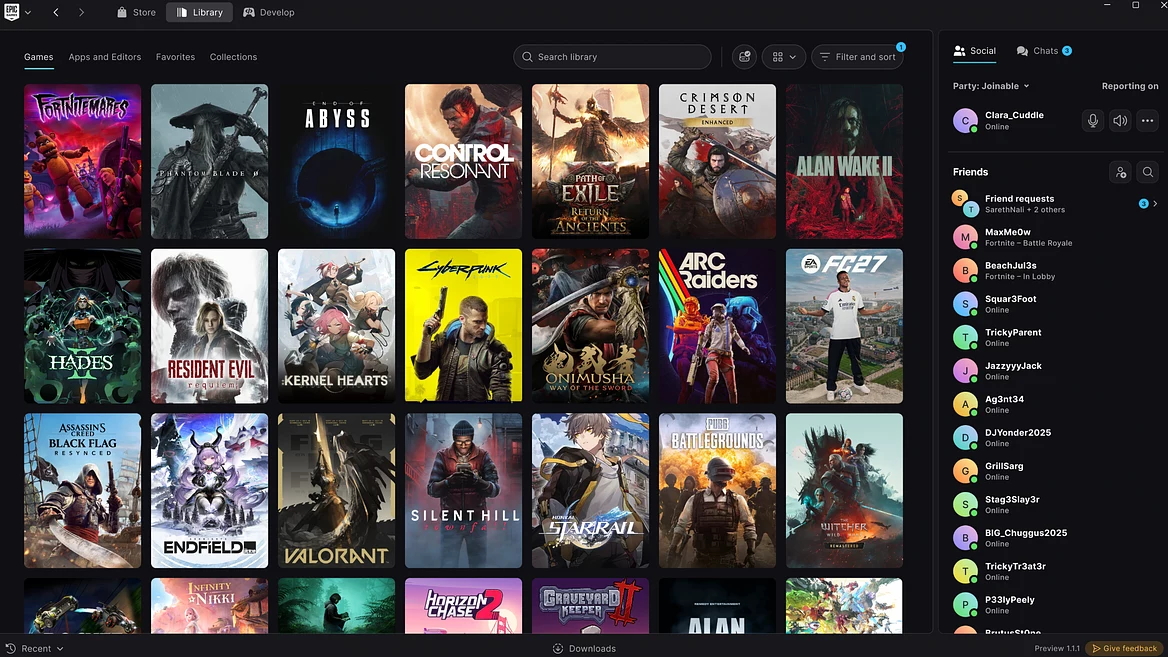 «Програмувати — складно». Epic Games «звайбкодили» новий лаунчер який працює швидше за Steam