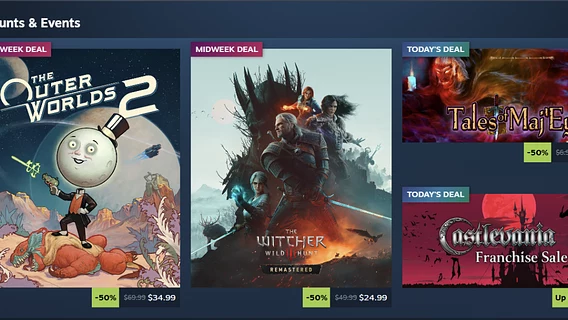 Steam змінить систему знижок у 2027 році. Користувачам показуватимуть персональні пропозиції