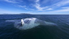 Масивний морський дрон у формі ската протестували біля узбережжя Каліфорнії