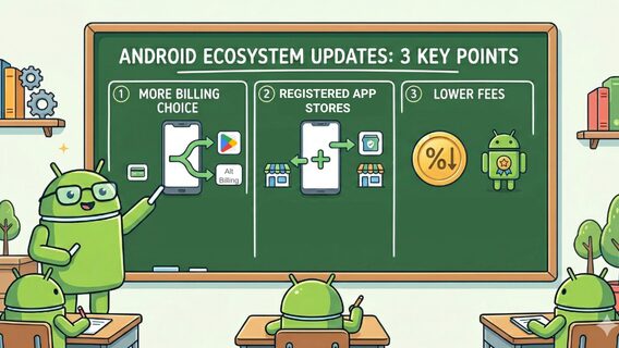 Google змінює комісії Google Play і дозволяє розробникам додавати свої платіжні методи