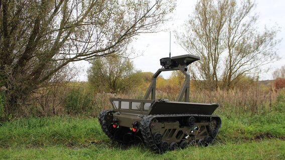 The Armed Forces of Ukraine received "Murakha-Mini" ground drones and are launching a new "tracked logistics" with a load of up to 250 kg
